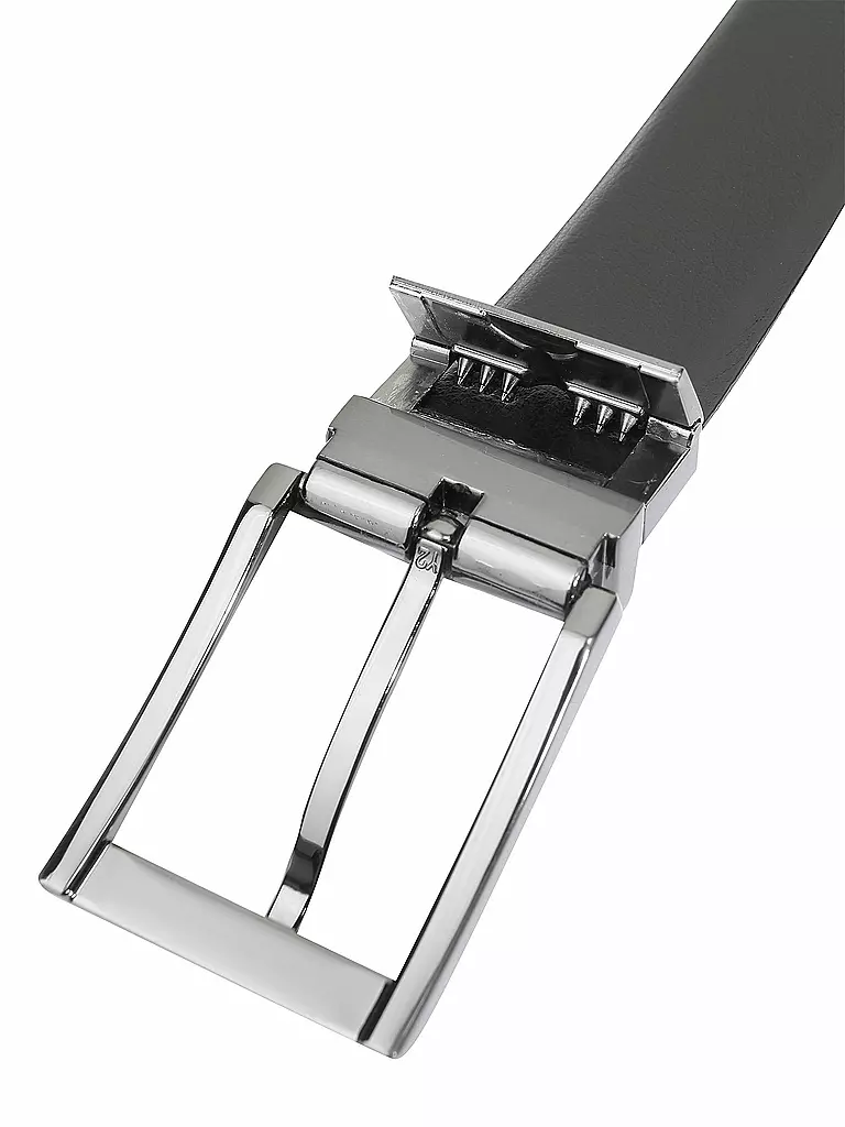 JOOP | Cinturón de cuero reversible | Negro