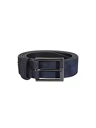 JOOP | Cinturón de cuero | Azul oscuro