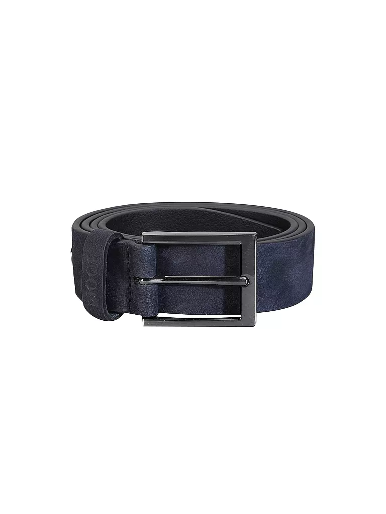 JOOP | Cinturón de cuero | Azul oscuro