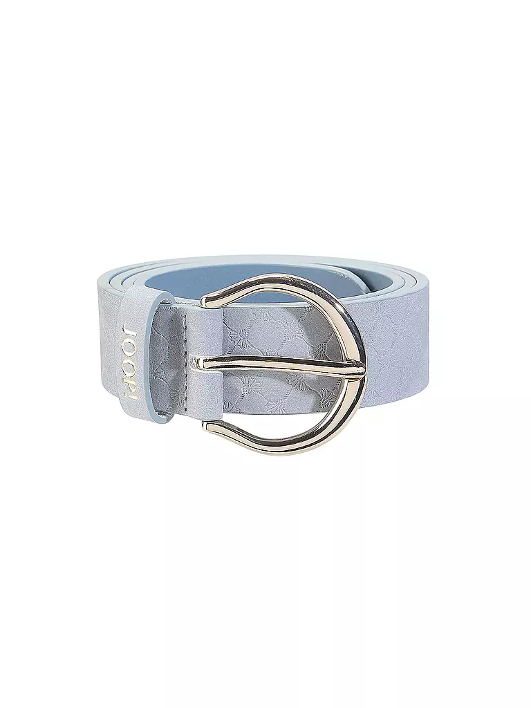 JOOP | Cinturón de cuero | Azul claro