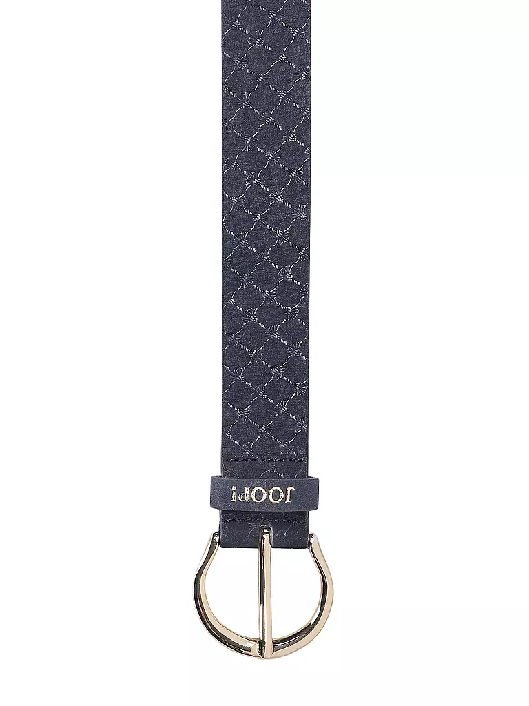 JOOP | Cinturón de cuero | Azul oscuro
