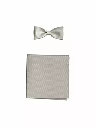 JOOP | Set de regalo de pajarita y pañuelo de bolsillo | Marrón claro