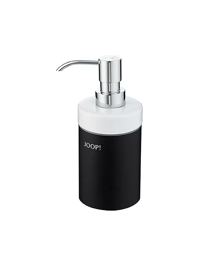 JOOP | Dispensador de jabón Chromeline Black 17cm | Negro