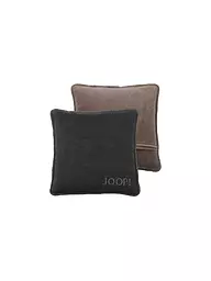 JOOP | Funda de cojín "Uni Doubleface" 50x50cm (Ceniza-Antracita) | Gris
