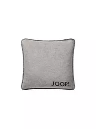 JOOP | Funda de cojín "Uni Doubleface" 50x50cm (Ceniza-Antracita) | Gris