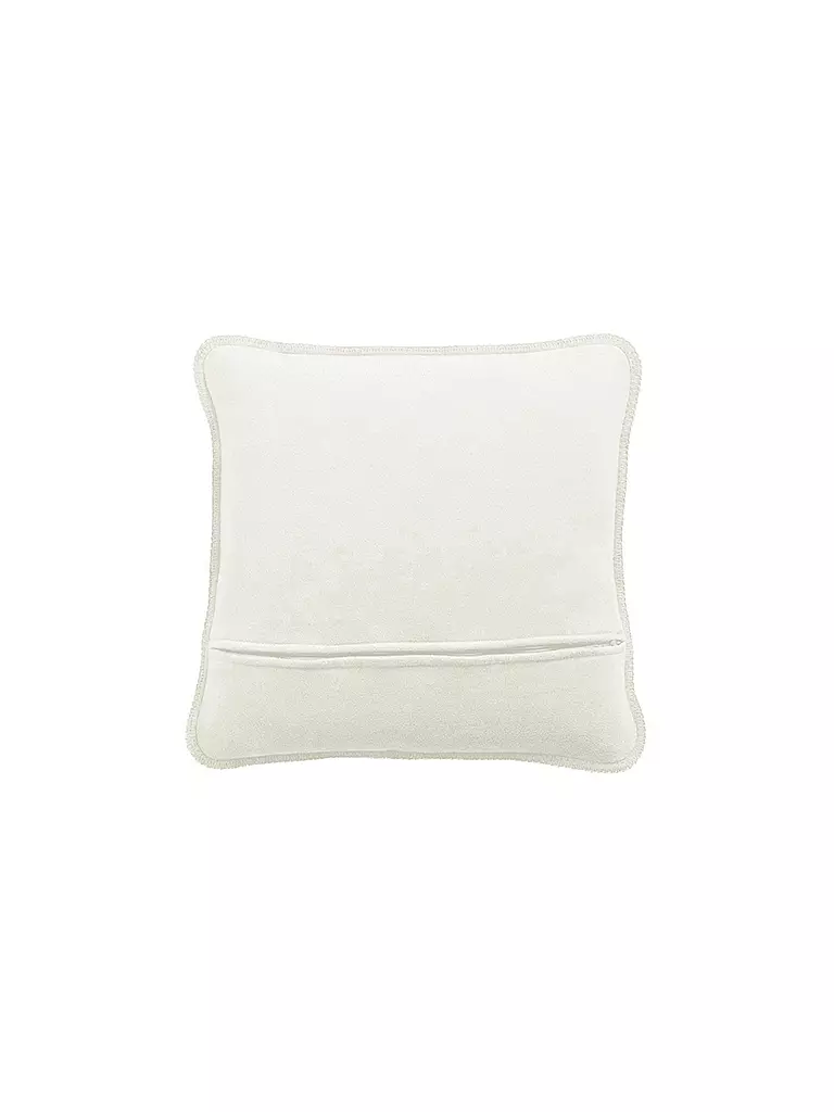 JOOP | Funda de cojín "Uni Doubleface" 50x50cm (Ecru-Feder) | Crema