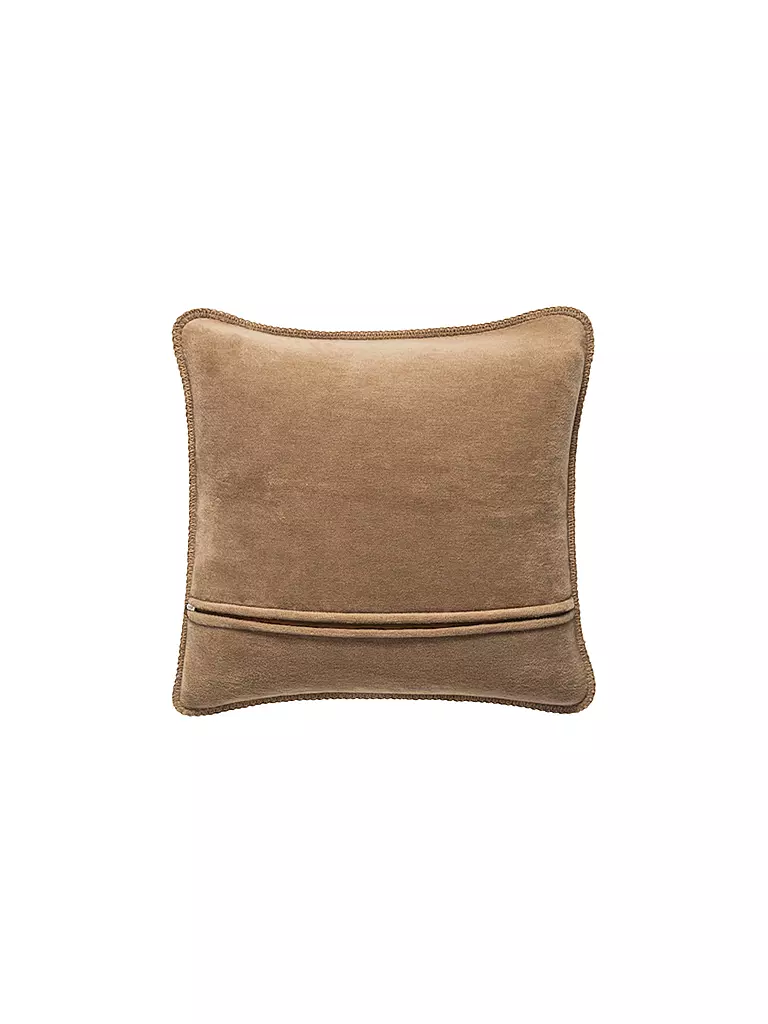 JOOP | Funda de cojín "Uni Doubleface" 50x50cm (Macchiatto-Anacardo) | Marrón