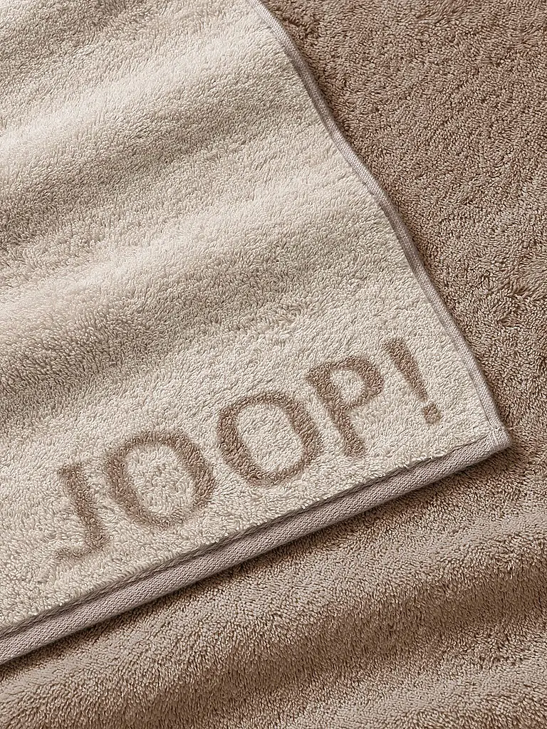 JOOP | Gästetuch 30x50cm CONTOUR DOUBLFACE Creme | Beige