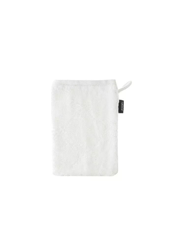 JOOP | Guante de baño "Cornflower Uni" 16x22cm (Blanco) | Blanco
