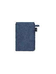 JOOP | Guante de baño 16x22cm DIVEDED DOUBLEFACE Piedra | Azul oscuro