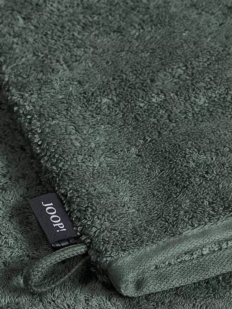 JOOP | Guante de baño 16x22cm DIVEDED DOUBLEFACE Salvia | Verde oscuro