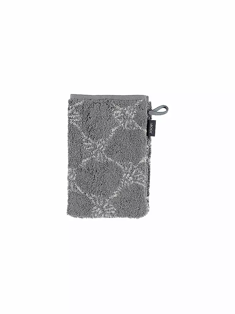 JOOP | Guante de baño Cornflower 16x22cm Antracita | Gris