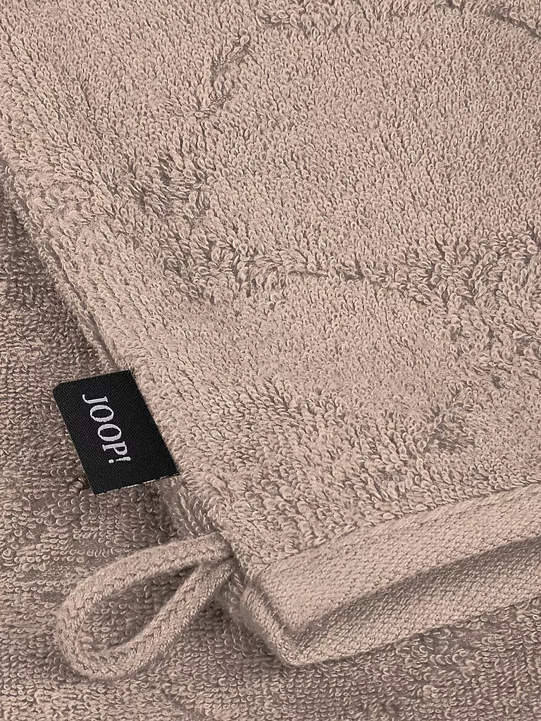 JOOP | Guante de baño CORNFLOWER 16x22cm Arena | Camel