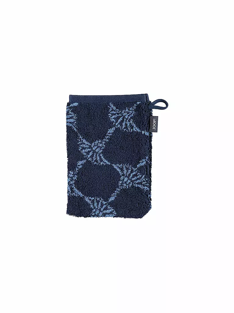 JOOP | Guante de baño Cornflower 16x22cm Navy | Azul oscuro