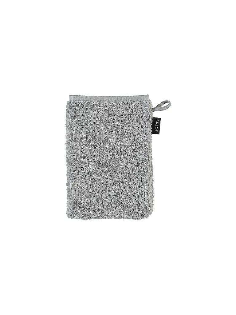 JOOP | Guante de baño de doble cara 16x22cm plateado | Gris