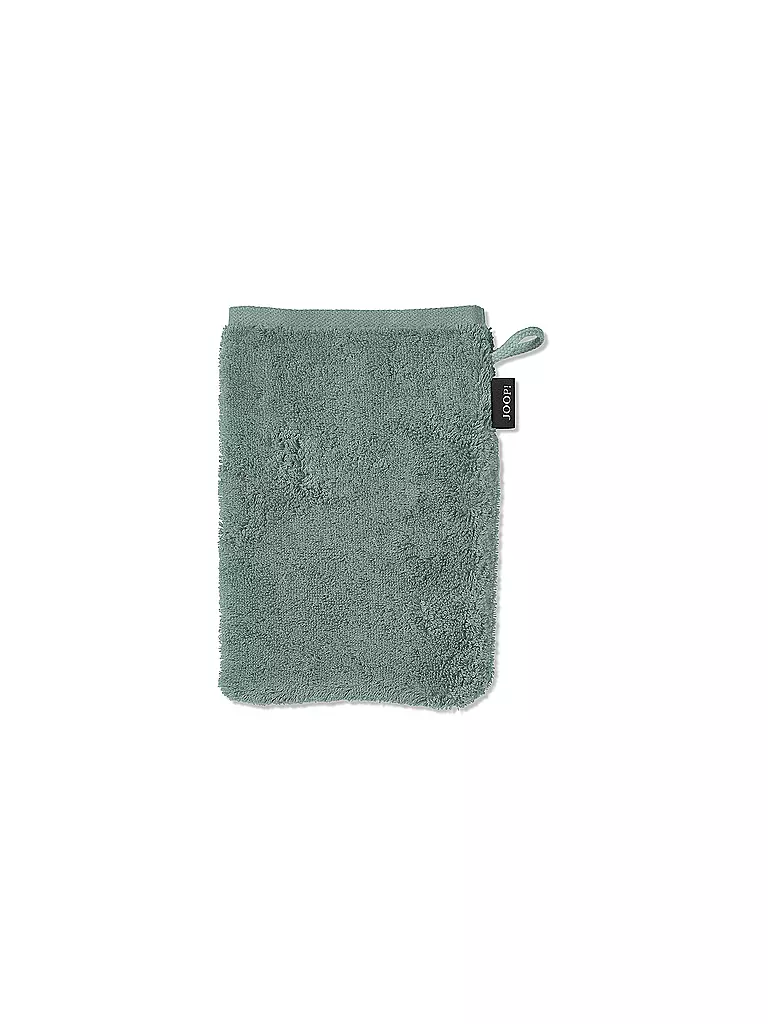 JOOP | Guante de baño Doubleface Pinie | Verde claro