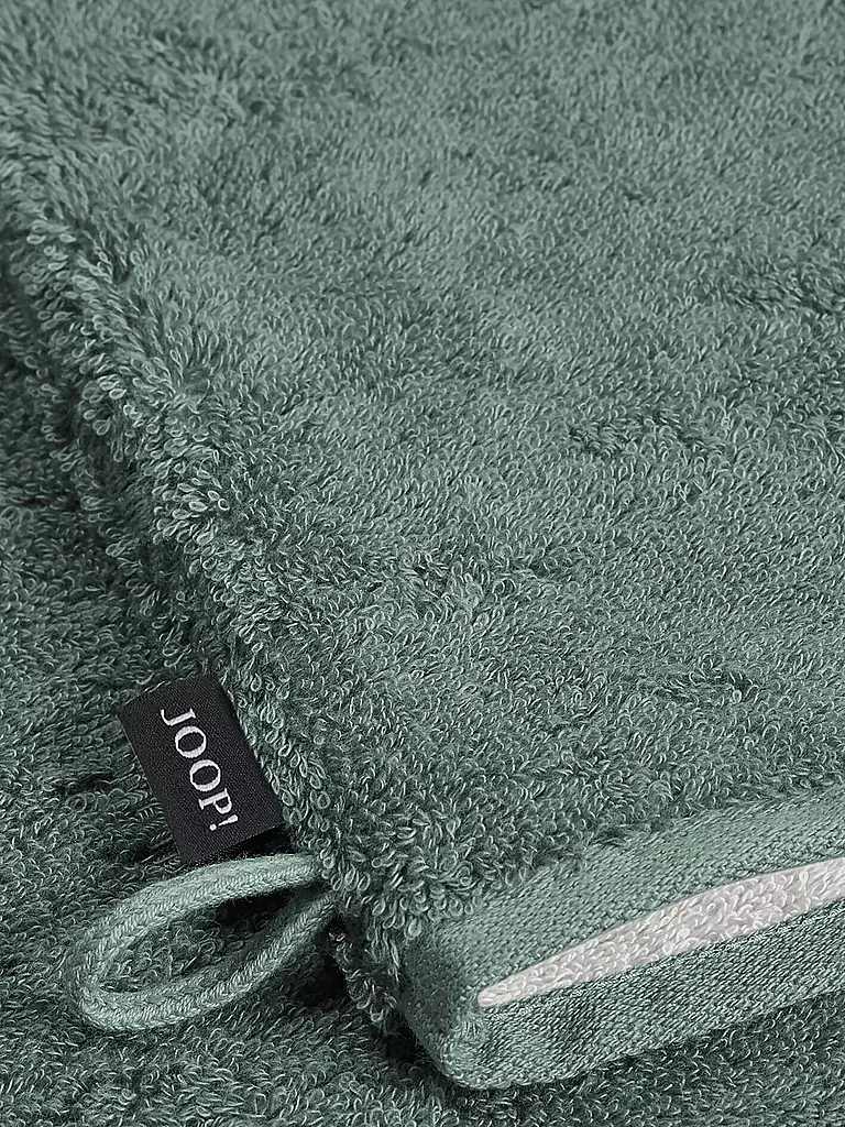 JOOP | Guante de baño Doubleface Pinie | Verde claro