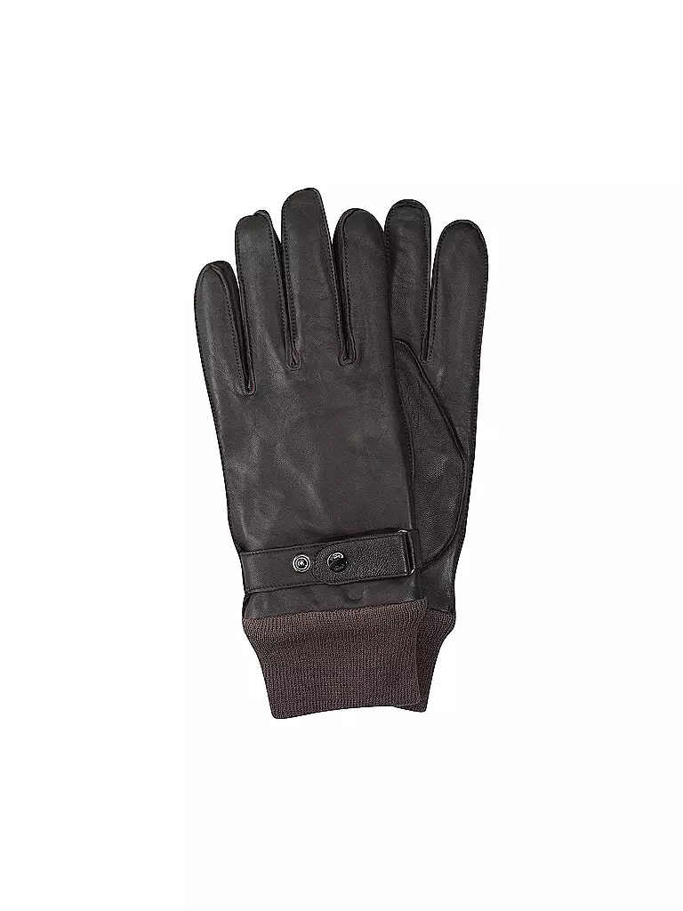 JOOP | Guantes de cuero | Marrón