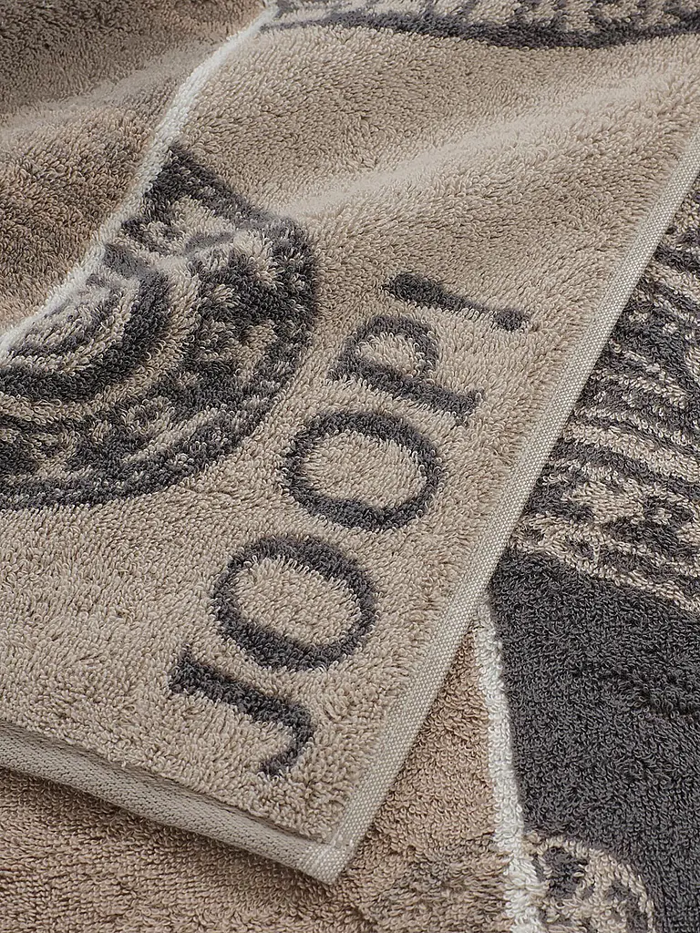 JOOP | Handtuch 50x100cm CONTOUR PAISLEY Taupe | Camel