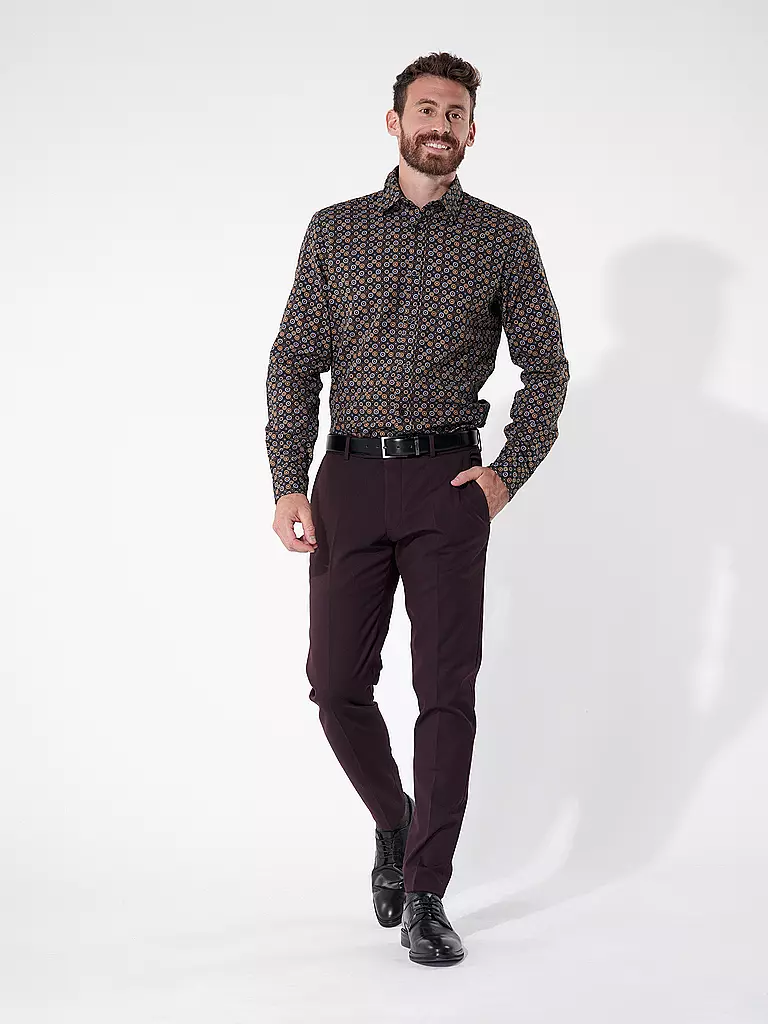 JOOP | Hemd Slim Fit Hanson | Marrón