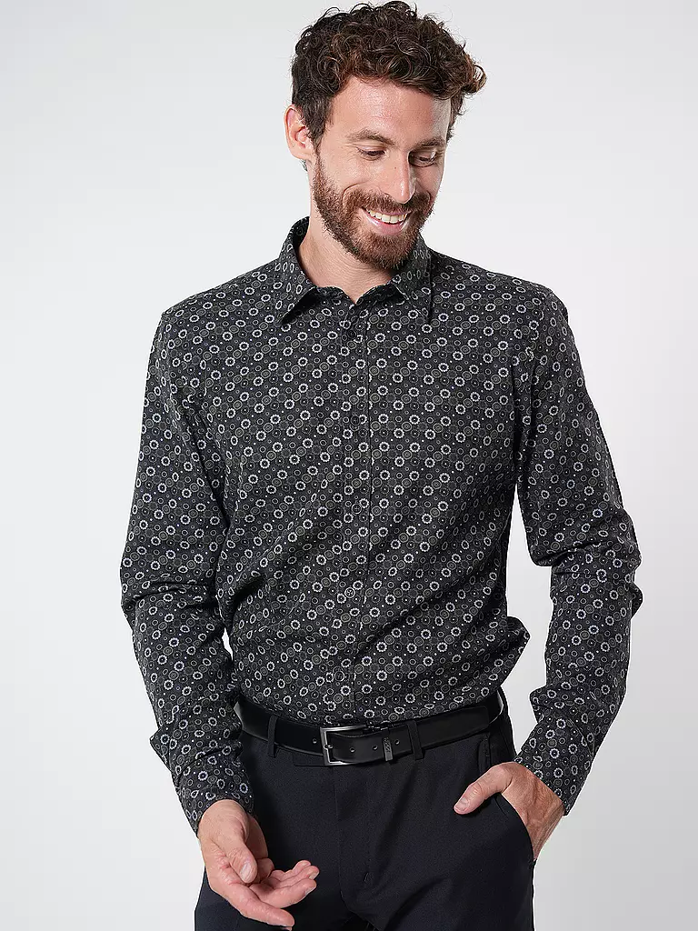 JOOP | Hemd Slim Fit Hanson | Negro