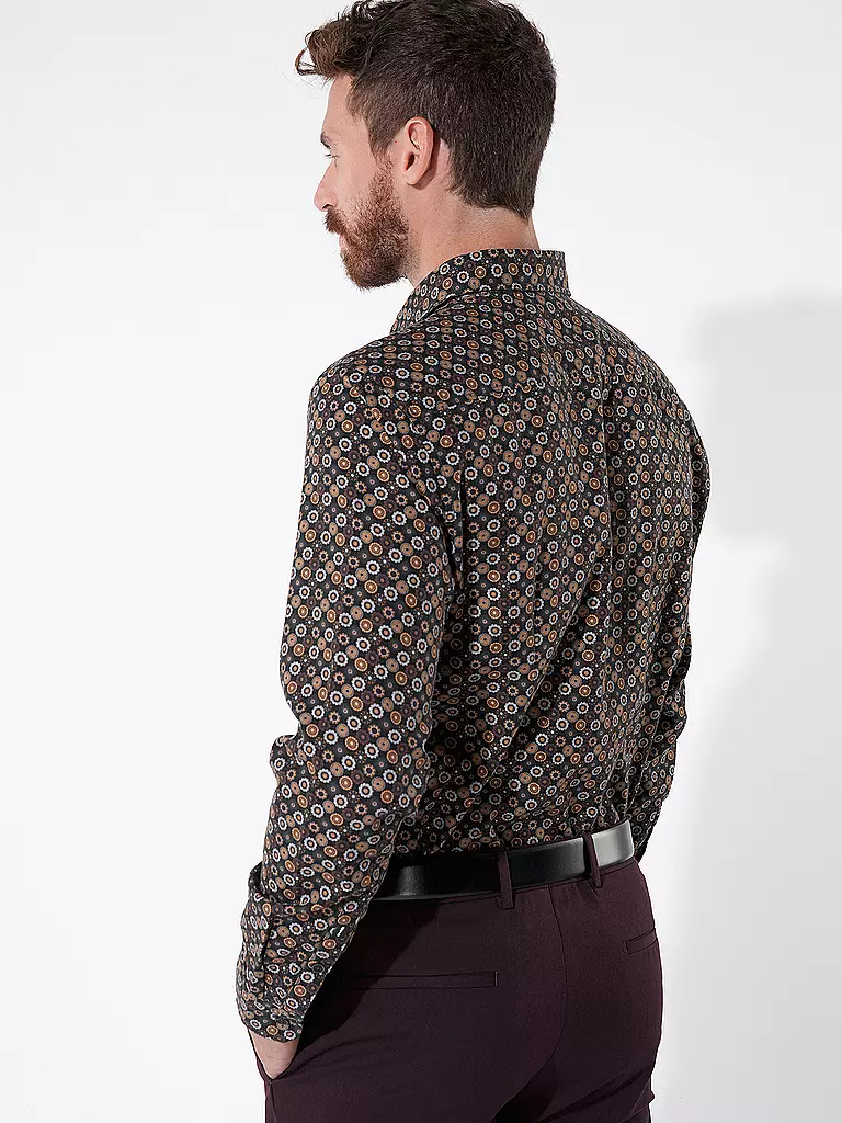 JOOP | Hemd Slim Fit Hanson | Marrón