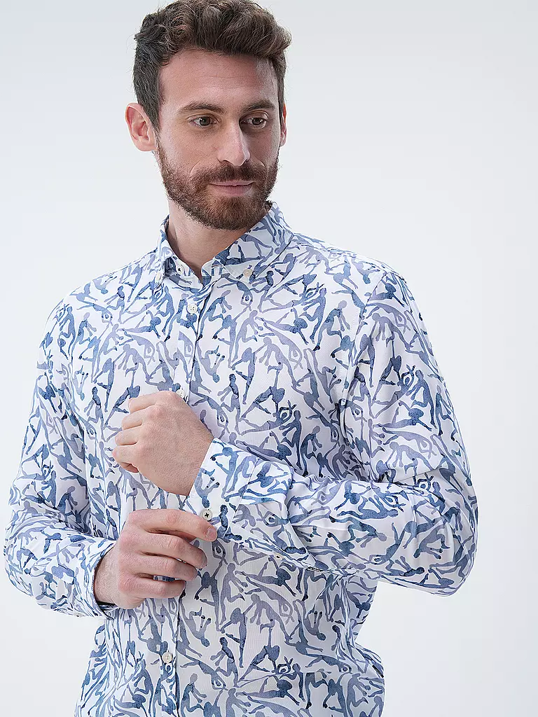 JOOP | Hemd Slim Fit HELI2 | Azul