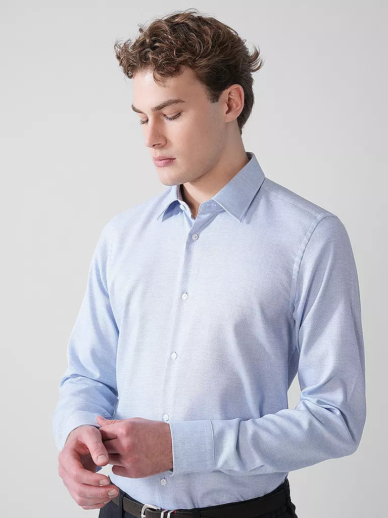 JOOP | Hemd Slim Fit PIERCE | Azul claro