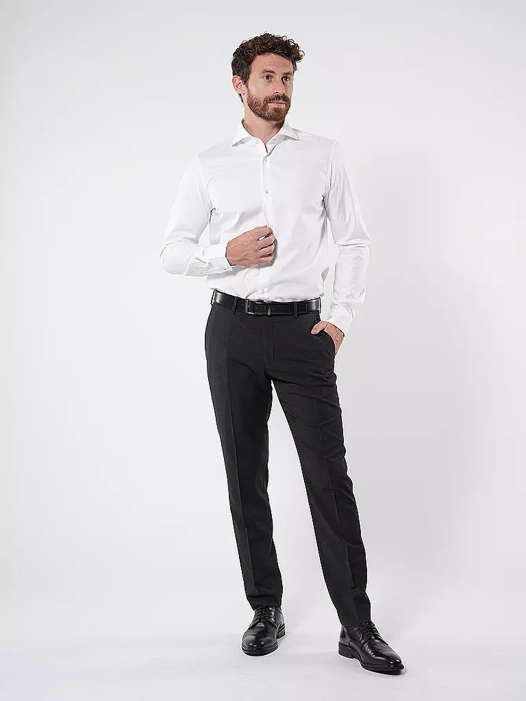 JOOP | Hemd Slim Fit | Blanco