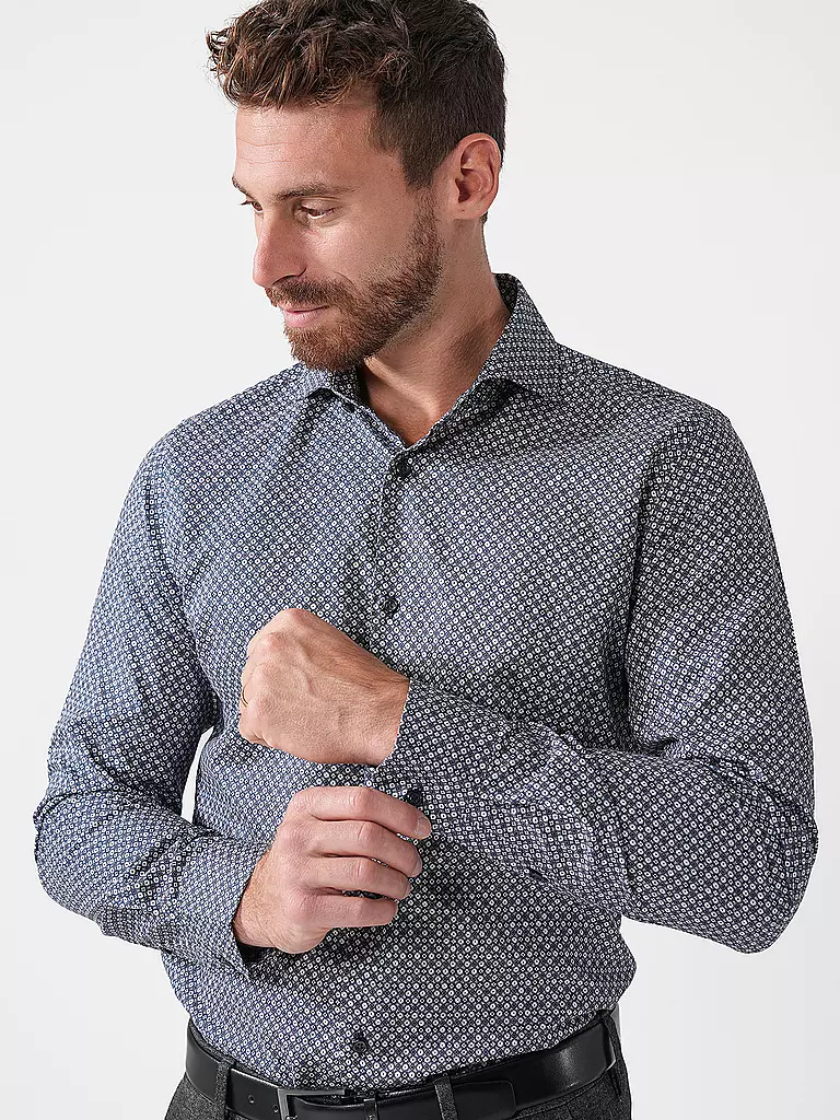 JOOP | Hemd Slim Fit | Azul oscuro