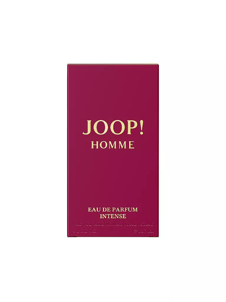 JOOP | Homme Eau de Parfum Intense 125ml | Sin color
