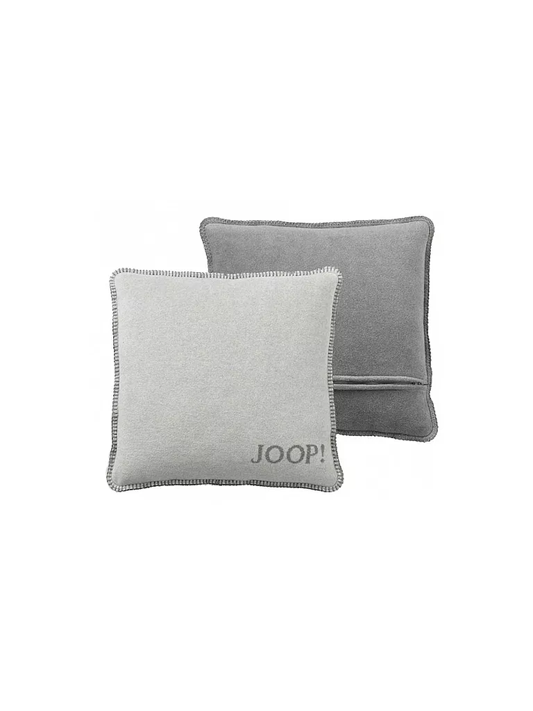JOOP | Kissenhülle 50x50cm rauch-graphit | Gris