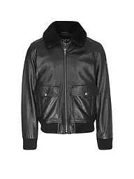 JOOP | Lederjacke AVIATOR AVIA | Negro