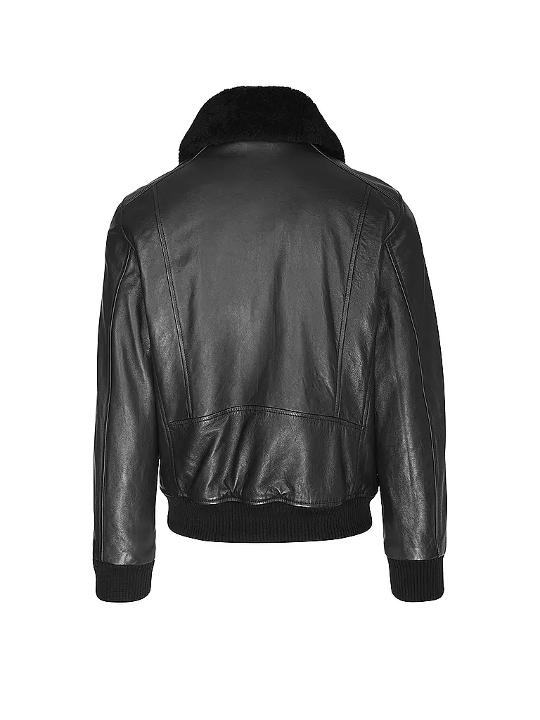 JOOP | Lederjacke AVIATOR AVIA | Negro