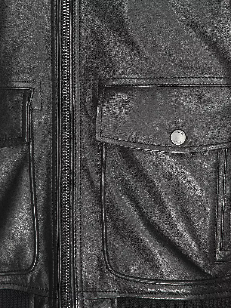 JOOP | Lederjacke AVIATOR AVIA | Negro