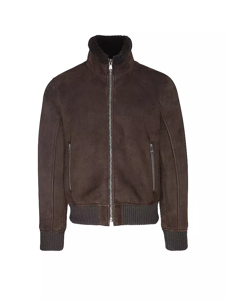 JOOP | Lederjacke RAZOR | Marrón