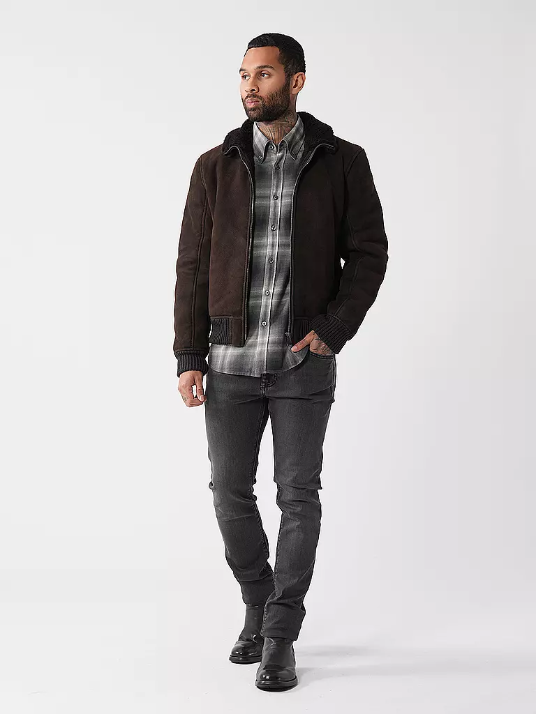 JOOP | Lederjacke RAZOR | Marrón