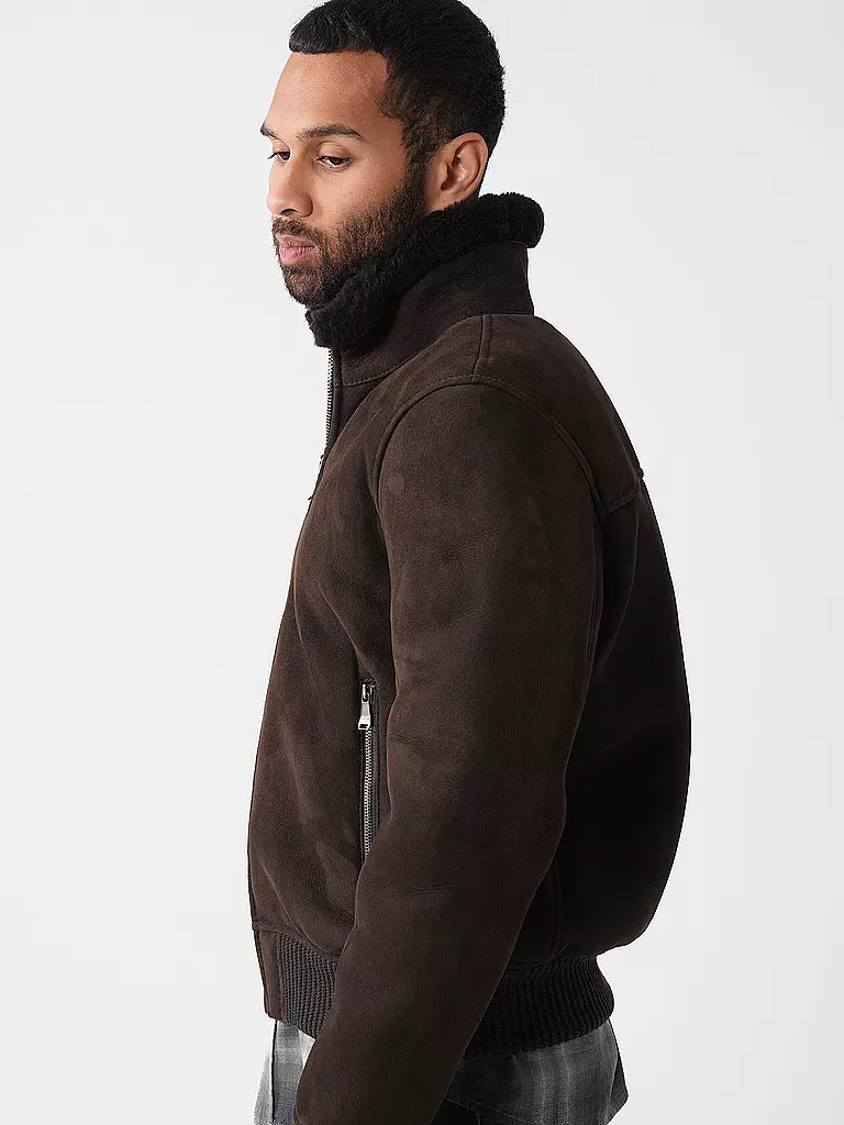 JOOP | Lederjacke RAZOR | Marrón