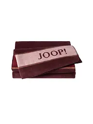 JOOP | Manta para el hogar - Plaid 150x200cm JOOP! STRIPES Rouge | Rojo oscuro