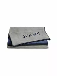 JOOP | Manta para el hogar - Plaid 150x200cm Uni Doubleface Plata/Navy | Plata