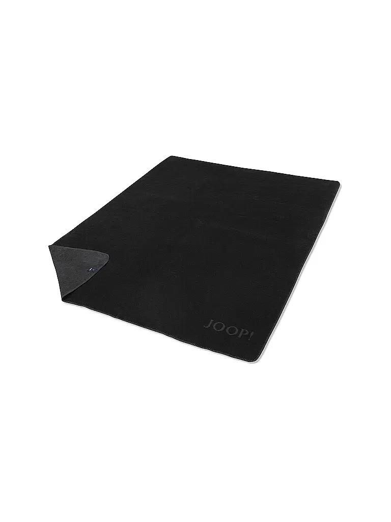 JOOP | Manta para el hogar - Plaid 150x200cm Uni Doubleface R | Negro