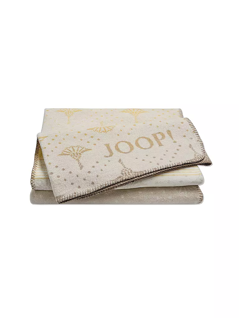 JOOP | Manta para el hogar 150x200cm CHARM Vanilla | Beige