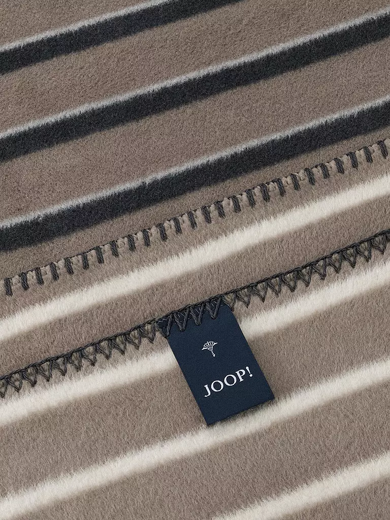 JOOP | Manta para el hogar 150x200cm DIVIDED Piedra | 