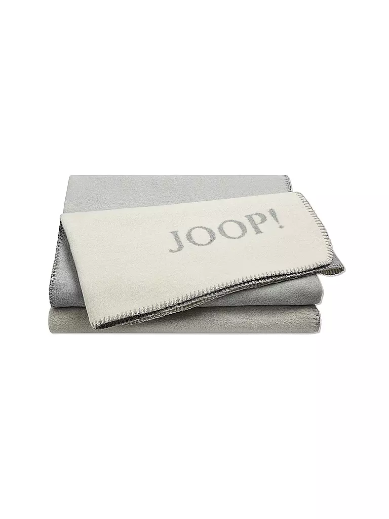 JOOP | Manta para el hogar 150x200cm SPLIT Piedra | Gris claro