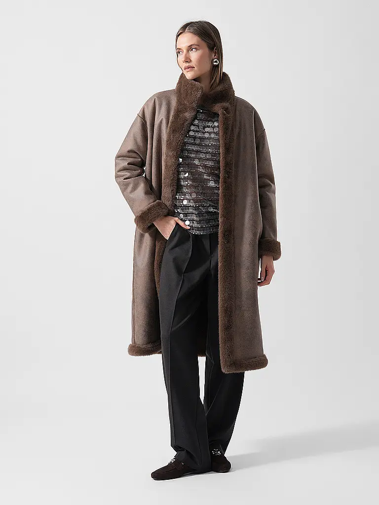 JOOP | Nombre del producto: Abrigo de aspecto de piel CIM | 