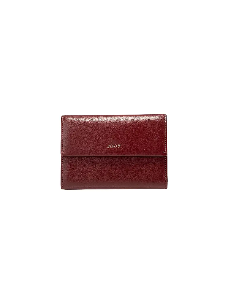 JOOP | Nombre del producto: Monedero SOFISCATO 1.0 COSMEA
Marca: JOOP
Color: rojo oscuro
Categorías: Moda, Mujer

Material: Cuero
Diseño: Logo
Estilo: Smart Business | Rojo oscuro
