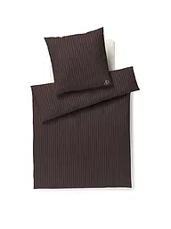 JOOP | Ropa de cama de franela 70x90cm/140x200cm SOFT STRIPES Antracita | Gris