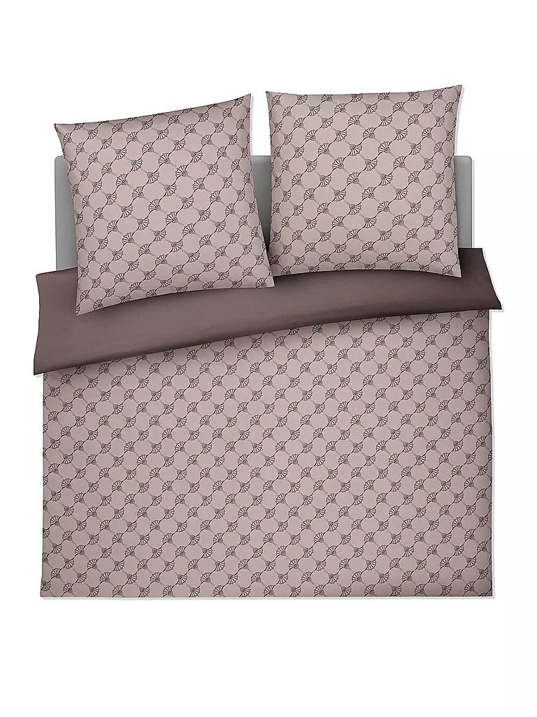 JOOP | Ropa de cama de satén 2x 70x90cm/200x200cm CORNFLOWER DOUBLE Gris | Gris