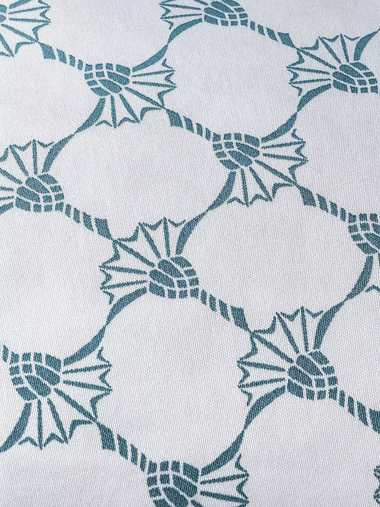 JOOP | Ropa de cama de satén 2x 70x90cm/200x200cm CORNFLOWER GLEAM Aqua | 