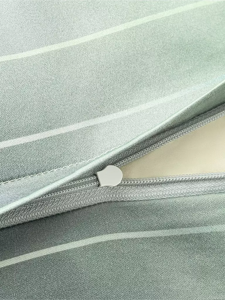 JOOP | Ropa de cama de satén 2x 70x90cm/200x200cm MOVE Aqua | Menta